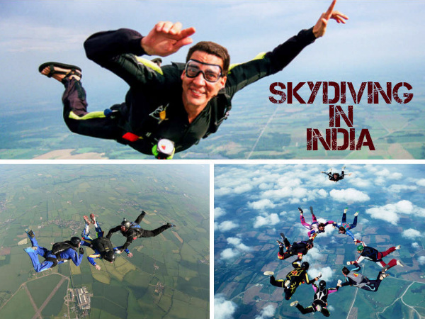 5 Skydiving Destinations of India 5 Skydiving Destinations of India