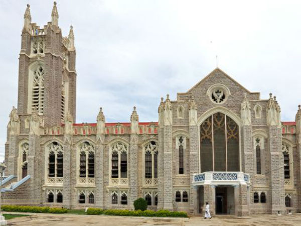 The Medak Cathedal At Telangana The Medak Cathedal At Telangana