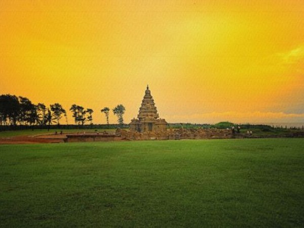 Mahabalipuram photos, Shore Temple - A Beautiful View Mahabalipuram photos, Shore Temple - A Beautiful View