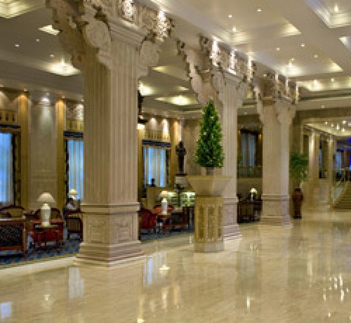 Hotel lobby