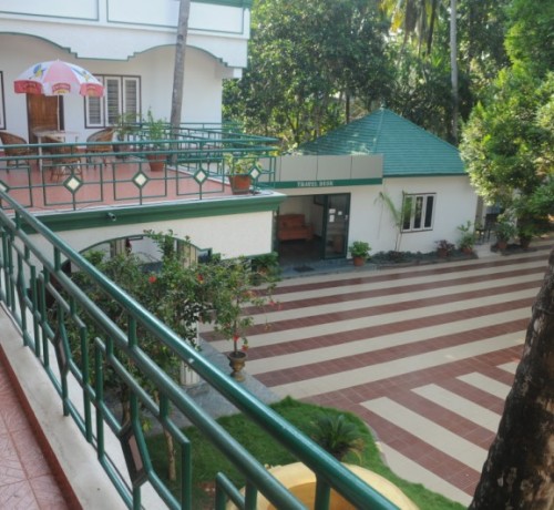 Top view of the resort