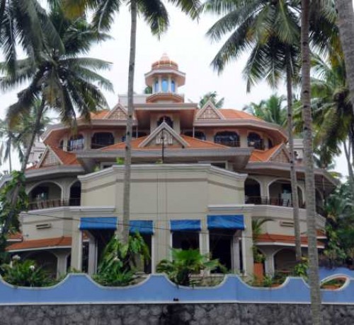 Panoramic view of the hotel