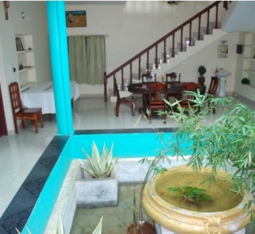 Verandah with facilities