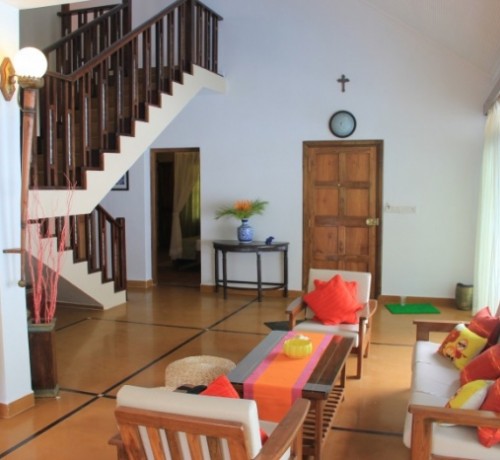 Colonial villa living area