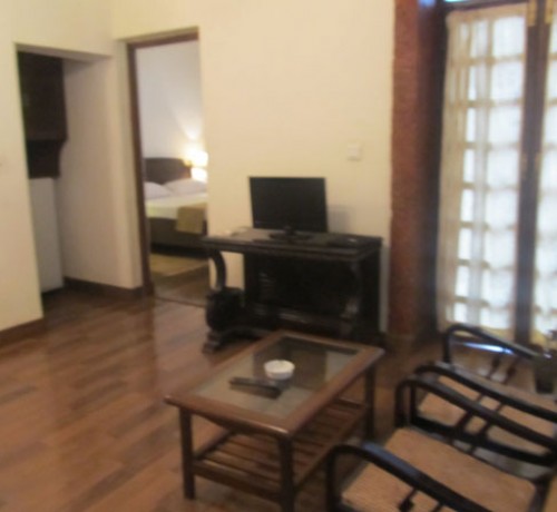 Super Deluxe Luxury Suite: Living room