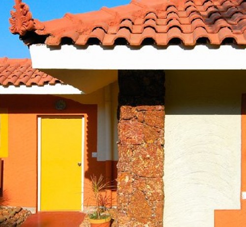 Deluxe Cottage entrance