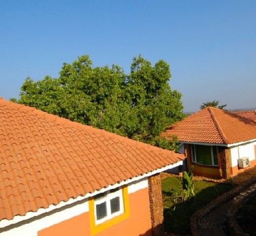 Arial View Of Cottages