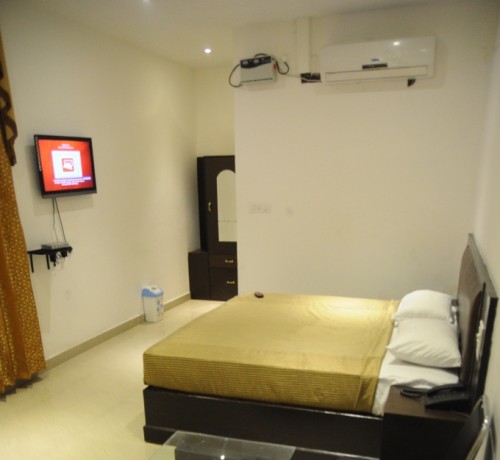 Sitting area in room