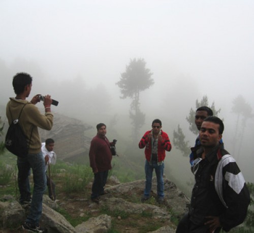 By adventurous trail