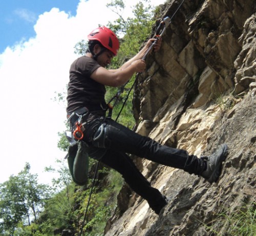 Rapelling
