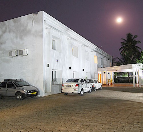 Parking Lot at Night