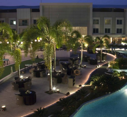 Grand Courtyard by Night