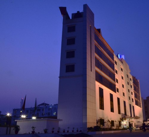 Exterior View of the Hotel