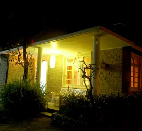 Cottage View at Night