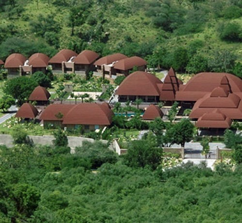 Ariel View of Cottages