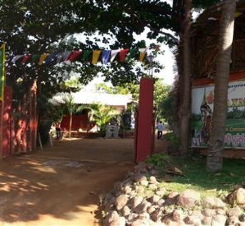 Resort entrance