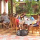 Guests enjoying at the resort