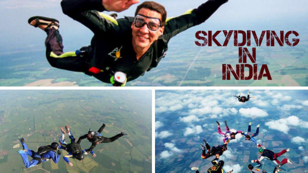 Travel to the 5 Skydiving Destinations of India
