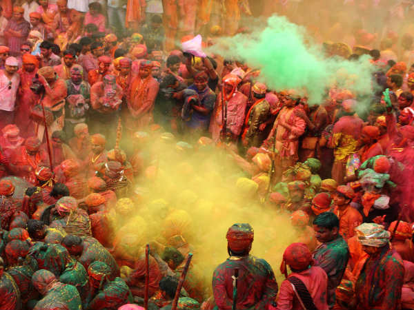 Lath mar Holi in Barsana