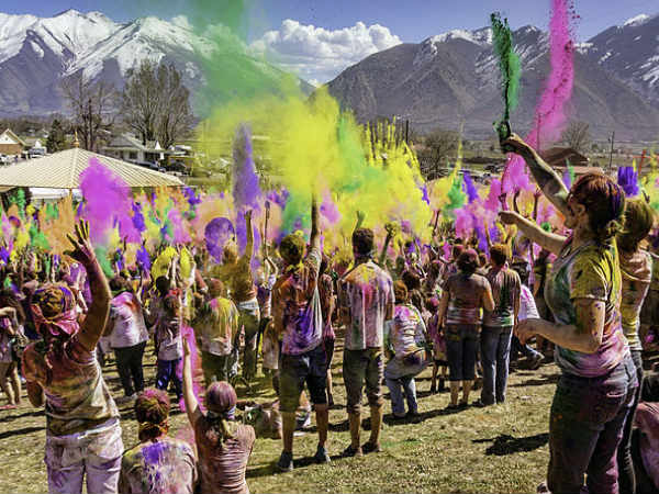 Holi outside India