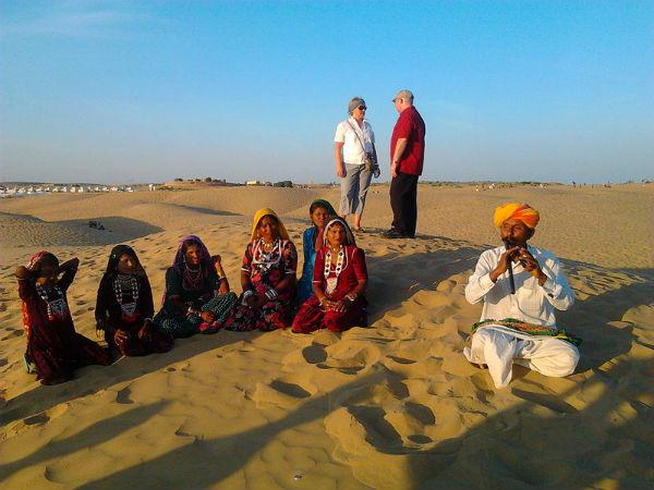 Khuri Sand Dunes in Jaisalmer
