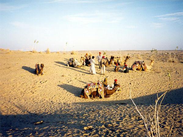 Khuri Sand Dunes in Jaisalmer