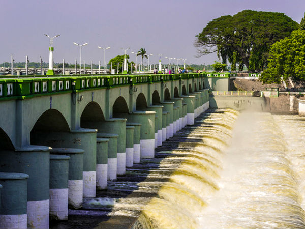 9. Kallanai Dam in Trichy