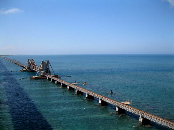 8. Pamban Bridge in Rameshwaram