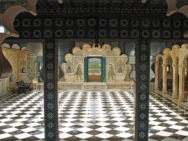 Udaipur Palace Inner Courtyards