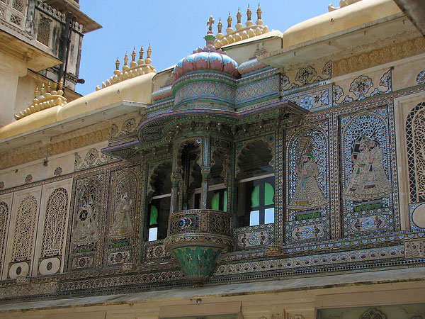 Udaipur Palace Mor-Chowk