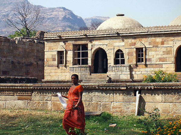 The Sahar Ki Masjid in Champaner, Gujarat