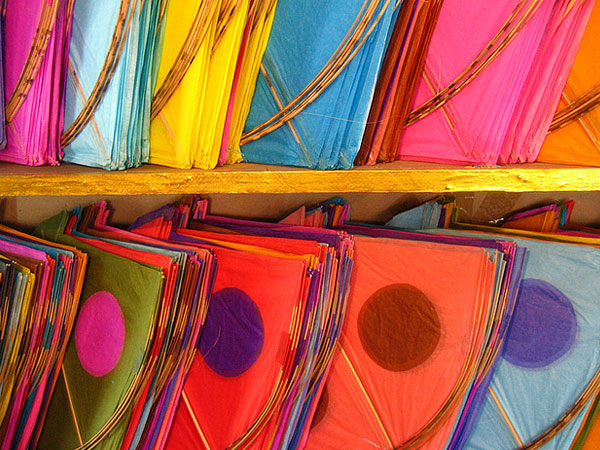 The Gujarat Kite Festival and Patangs for Sale at Dilli Diwarja