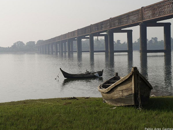 The Narmada River at Baruch, Gujarat