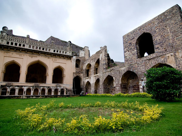Stone Walls and Greenery