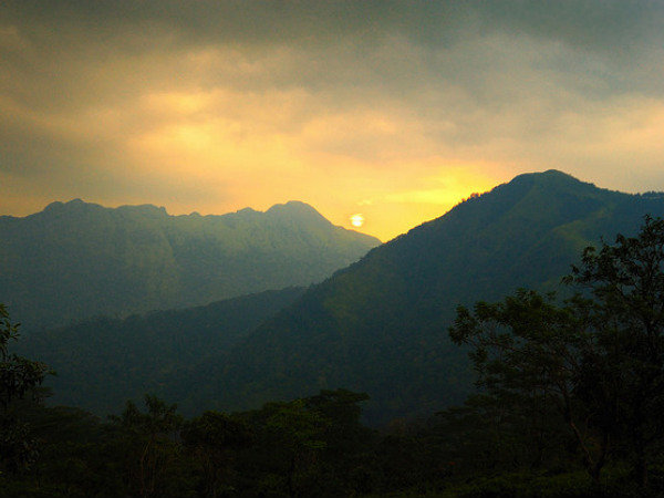Sunrise at Ponmudi