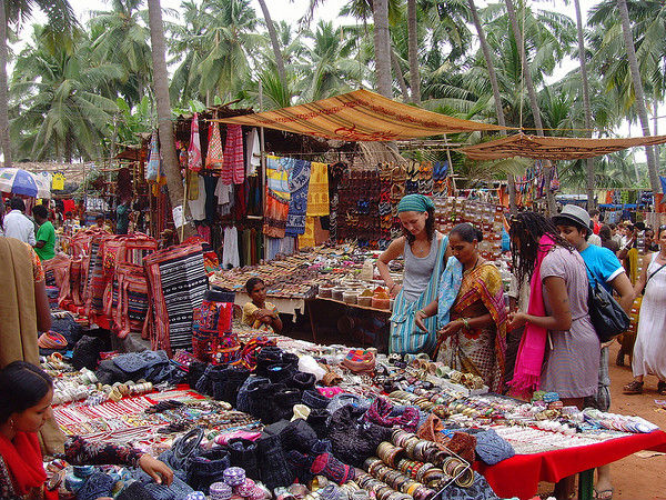 Anjuna Flea Market, Goa
