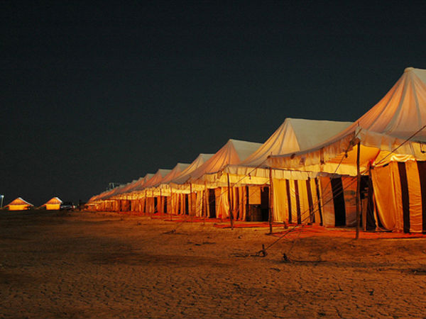Accommodation at the Rann Utsav