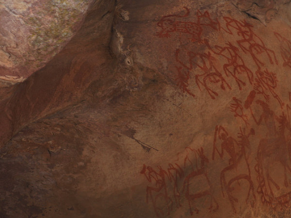 Cave Paintings at Bhimbetka