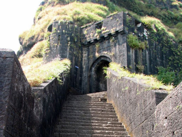 Entrance of Lohagad Fort