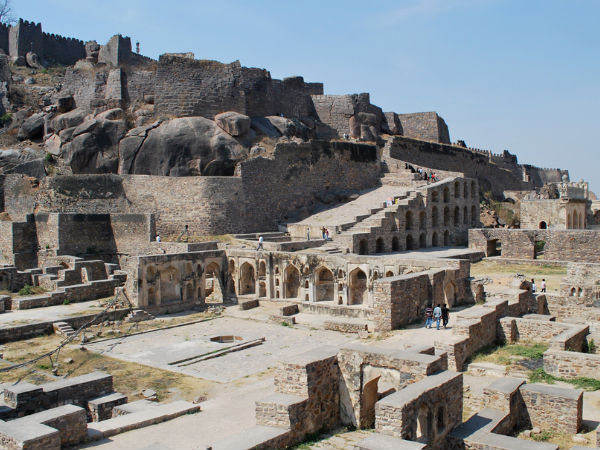 Ruins of the Golconda Fort