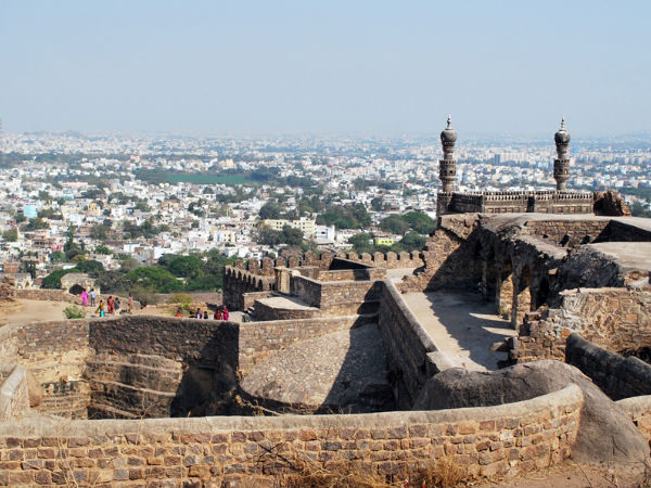 Hyderabad City from the Fort