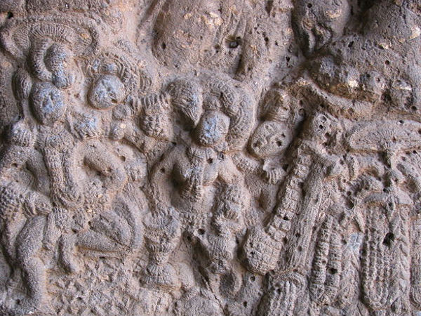 Carvings in Chaityagrha