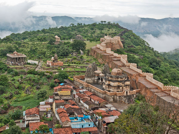 The Wall of Kumbhalgarh Fort