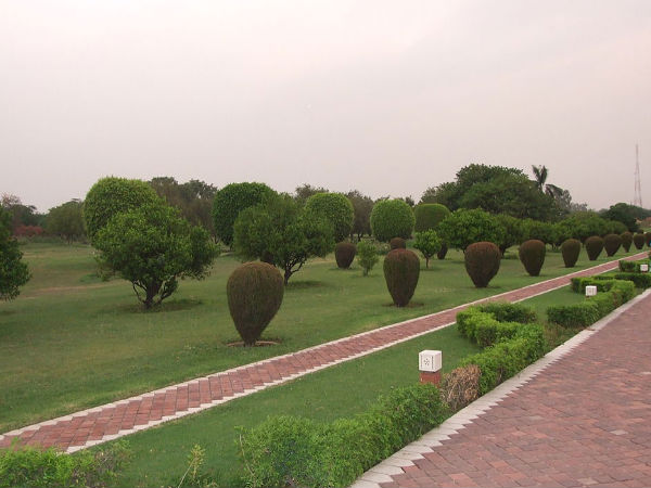 Gardens of Lotus Temple