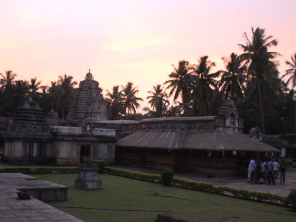 Sunset View of the Temple