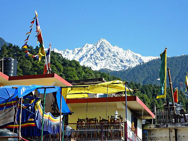 Dauladhar Mountain Ranges from McLeod Ganj