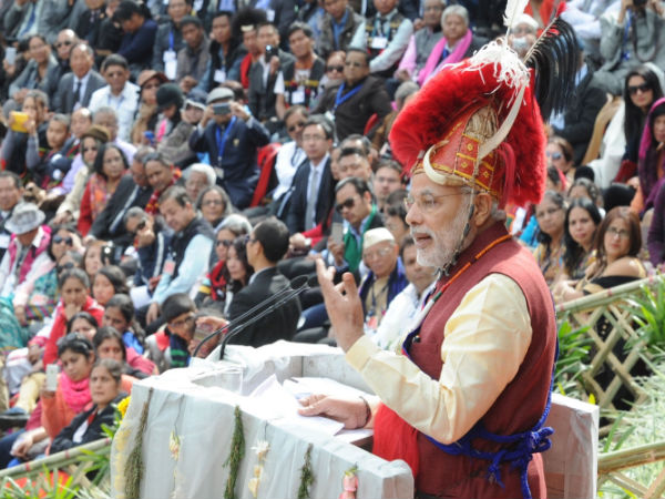 PM at Inauguration in 2014