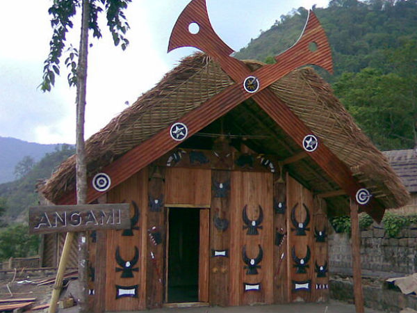 A Model of Naga Tribal Hut