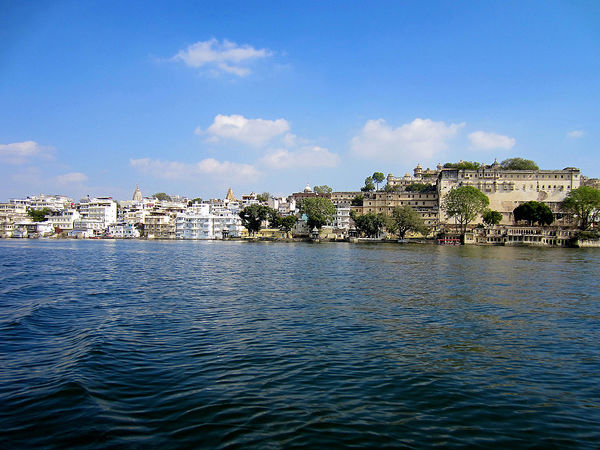 A View of Udaipur on the Banks of Lake Pichola