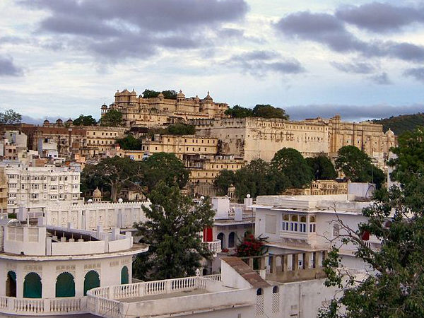 A Complete View of Udaipur City Palace